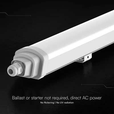 V-TAC CREE SMD LED lámpa 120cm 36W IP65 természetes fehér 120 Lm/W (TK-Széria) - SKU 233876