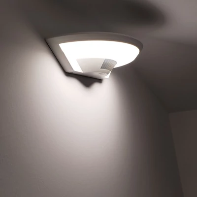 V-TAC CREE LED 10W fali LED lámpa, mozgásérzékelővel, természetes fehér - SKU 234216