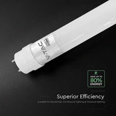 V-TAC CREE SMD LED fénycső 120cm T8 12W természetes fehér 150 Lm/W - SKU 240666