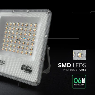 V-TAC CREE SMD LED reflektor 50W, állítható színhőmérséklettel - SKU 240736