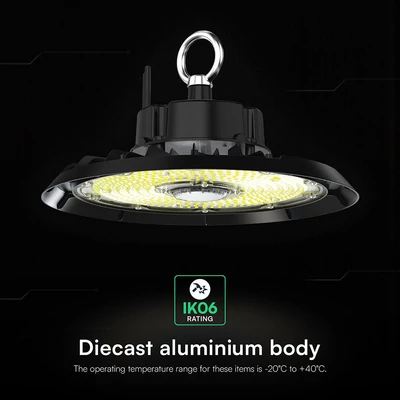 V-TAC CREE LED csarnokvilágító lámpa, 150W, 135 Lm/W, hideg fehér - SKU 240766