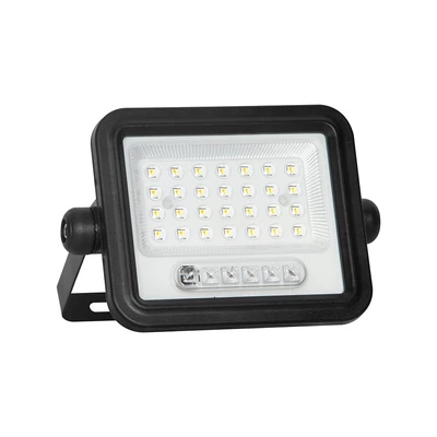 V-TAC 8W napelemes LED reflektor, 2000K - 8000K között állítható színhőmérséklettel - SKU 24082