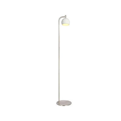 V-TAC álló 10W LED lámpatest, 141cm, kerámia és fém, meleg fehér, fehér - SKU 24131