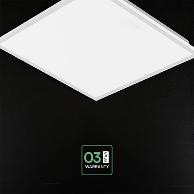 V-TAC süllyeszthető LED panel természetes fehér 36W 60 x 60cm, 120 Lm/W, Back-Lit - SKU 24141