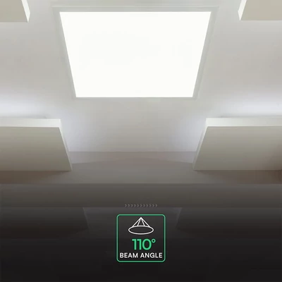 V-TAC süllyeszthető Back-Lit LED panel természetes fehér 40W 60 x 60cm, 120 Lm/W - SKU 24143