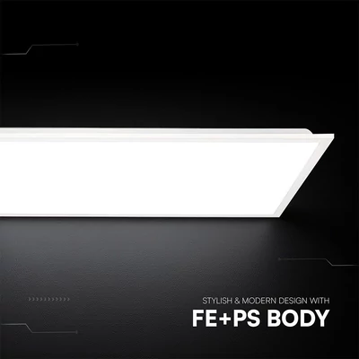 V-TAC CREE SMD süllyeszthető LED panel természetes fehér 40W 120 x 30cm, Back-Lit - SKU 241476