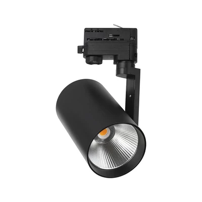 V-TAC CREE COB LED sínes spotlámpa állítható 20W, 25° szögű, meleg fehér - SKU 241546