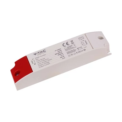 V-TAC IP44 műanyagházas LED tápegység 24V 60W 2.5A - SKU 24250