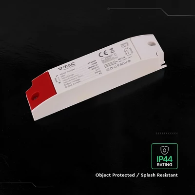 V-TAC IP44 műanyagházas LED tápegység 12V 60W 5A - SKU 24269