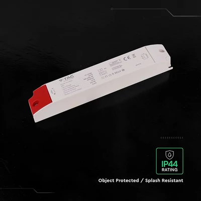 V-TAC IP44 műanyagházas LED tápegység 12V 100W 8.3A - SKU 24270