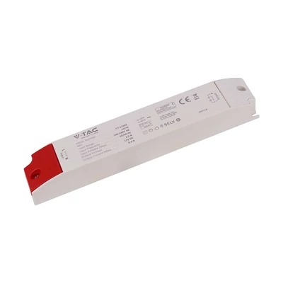 V-TAC IP44 műanyagházas LED tápegység 12V 100W 8.3A - SKU 24270