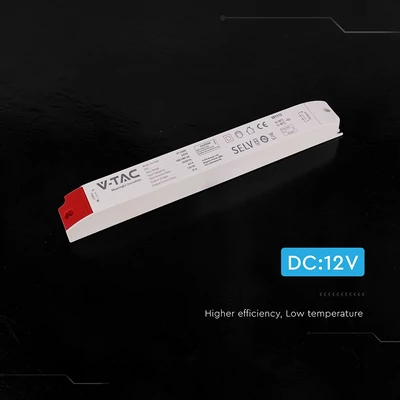 V-TAC IP44 műanyagházas LED tápegység 12V 300W 25A - SKU 24272