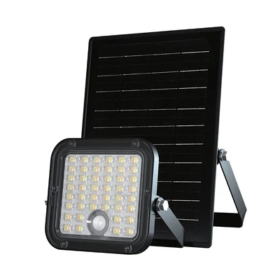 V-TAC 30W mozgásérzékelős napelemes reflektor állítható színhőmérséklettel - SKU 24277