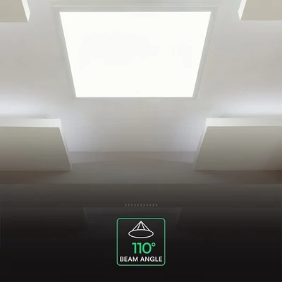 V-TAC süllyeszthető Back-Lit 20W LED panel, természetes fehér, 60x60 cm, 180 Lm/W - SKU 24280