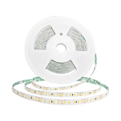 V-TAC DC24 LED szalag IP20 SMD 2835 chip 120 db/m meleg fehér, 20 méter - SKU 24320