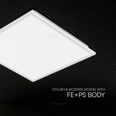 V-TAC süllyeszthető Back-Lit 40W LED panel, állítható színhőmérséklet, 60x60 cm, 120Lm/W - SKU 24324