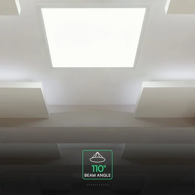 V-TAC süllyeszthető Back-Lit 40W LED panel, állítható színhőmérséklet, 60x60 cm, 120Lm/W - SKU 24324