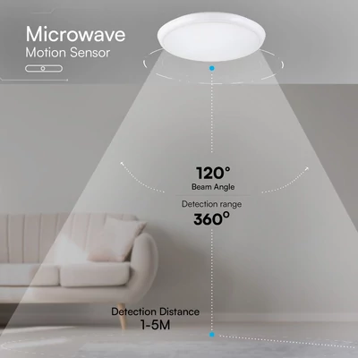 V-TAC CREE SMD LED lámpatest, szenzorral, állítható színhőmérséklet és teljesítmény - SKU 24360