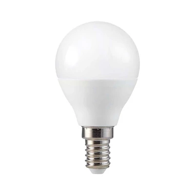 V-TAC 4.8W E14 RGB+ Meleg fehér P45 LED égő, 24 gombos távirányítóval  - SKU 3029