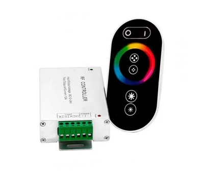 V-TAC RGB LED szalag vezérlő távirányítóval 12/24V - SKU 3312