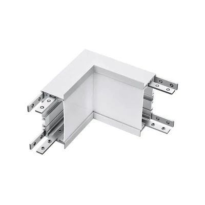 V-TAC ezüst, 70mm L alakú toldó süllyeszthető lineáris LED lámpákhoz 10W természetes fehér - SKU 388