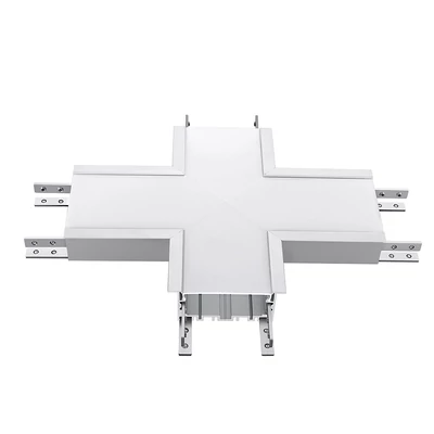 V-TAC fehér, 70mm X alakú toldó süllyeszthető lineáris LED lámpákhoz 16W természetes fehér - SKU 393