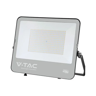 V-TAC CREE SMD B-széria LED reflektor 200W természetes fehér 185 Lm/W, fekete ház - SKU 9896-6