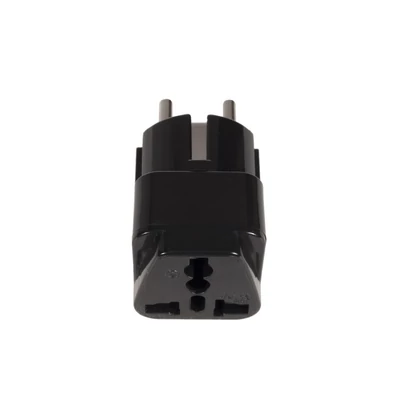 MCL multisocket átalakító, univerzális dugalj átalakító, fekete