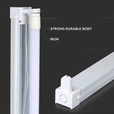 V-TAC 1 x T8 LED fénycső armatúra 60cm - SKU 6052