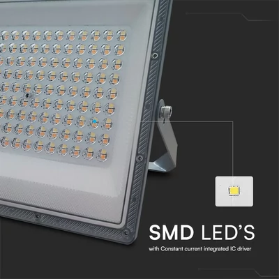 V-TAC 100W LED reflektor, állítható színhőmérséklettel, szürke házzal - SKU 23615