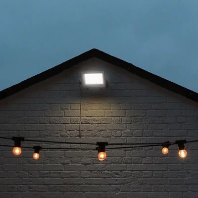 V-TAC 100W LED reflektor, állítható színhőmérséklettel, szürke házzal - SKU 23615