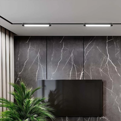 V-TAC 14W lineáris LED lámpatest Slim 48V mágneses sínhez, meleg fehér - SKU 10243