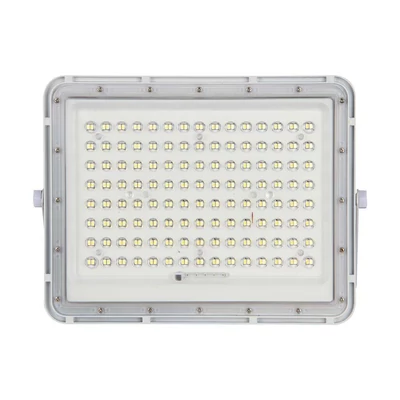 V-TAC 16000mAh napelemes LED reflektor 20W hideg fehér, 1800 Lumen, fehér házzal - SKU 7845
