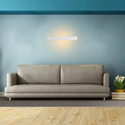 V-TAC 17W beltéri fali LED lámpa, IP44, meleg fehér - SKU 218535
