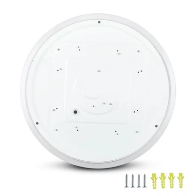 V-TAC 18W fehér, mennyezeti LED lámpa, ø31 cm, változtatható szinhőmérséklettel - SKU 217605