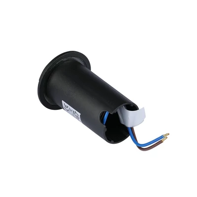 V-TAC 1W DC12V kültéri, 2 irányú talajlámpa, fekete, IP67, természetes fehér - SKU 211468