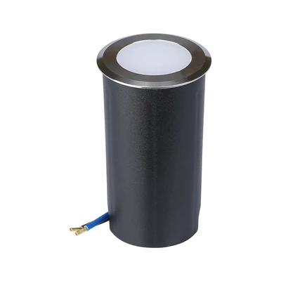 V-TAC 1W DC12V kültéri talajlámpa, IP67, hideg fehér - SKU 211464