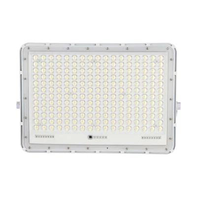 V-TAC 20000mAh napelemes LED reflektor 30W hideg fehér, 2600 Lumen, fehér házzal - SKU 7847