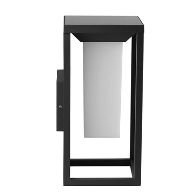 V-TAC 2W napelemes fali LED lámpa, IP65, meleg fehér - SKU 21784