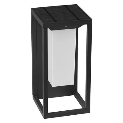 V-TAC 2W napelemes fali LED lámpa, IP65, meleg fehér - SKU 21784