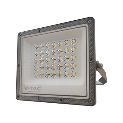 V-TAC RLE 30W LED reflektor, állítható színhőmérséklettel, szürke házzal - SKU 23613