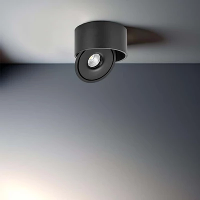 V-TAC 30W mennyezeti COB LED mélysugárzó, állítható szöggel, fekete házzal, CCT - SKU 23158