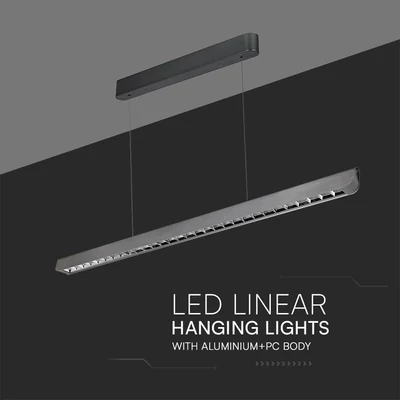 V-TAC 36W mattszürke lineáris spotlámpa, állítható CCT, SAMSUNG SMD-vel - SKU 23343