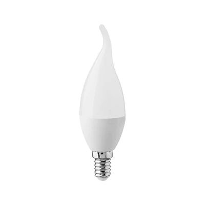 V-TAC 3.7W E14 meleg fehér C37 LED gyertyaláng égő - SKU 214164