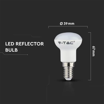 V-TAC 3W E14 meleg fehér LED égő - SKU 210