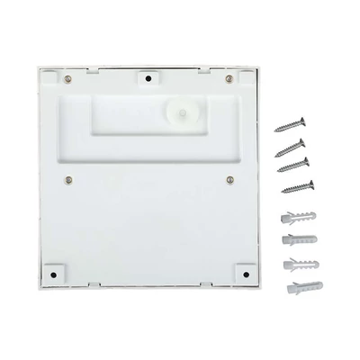 V-TAC 3W fehér LED lépcsővilágítás, szögletes, IP65, meleg fehér, 100 Lm/W - SKU 121402