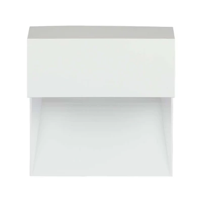V-TAC 3W fehér LED lépcsővilágítás, szögletes, IP65, természetes fehér, 100 Lm/W - SKU 121403