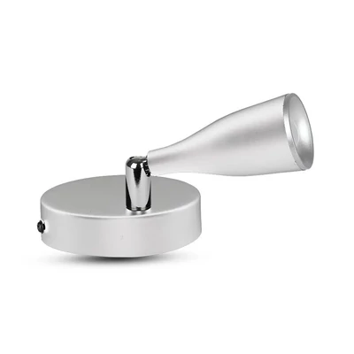 V-TAC 4.5W beltéri fehér fali LED lámpa meleg fehér - SKU 8262