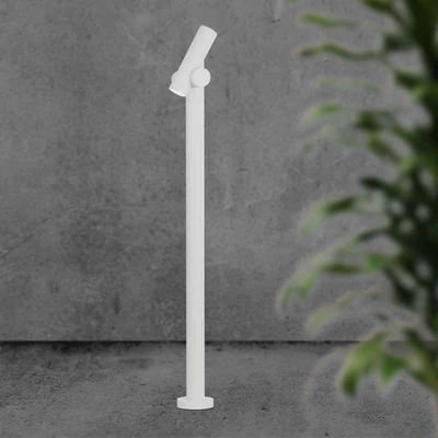 V-TAC 4W LED állólámpa állítható fejjel, 100 cm fehér házzal, meleg fehér - SKU 10476