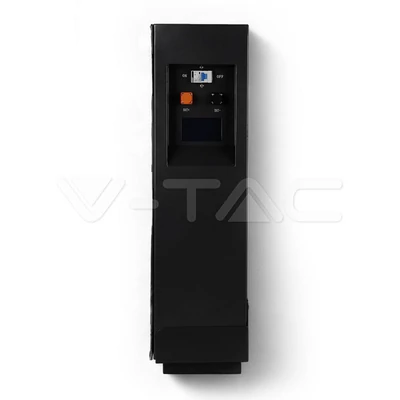 V-TAC 5.12kWh álló lítium akkumulátor, IP20, fekete - SKU 12281